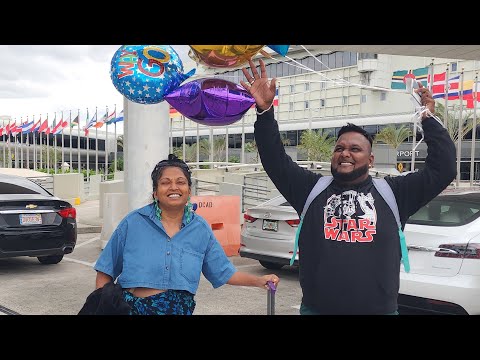 Видео: Брат Мозес впервые посещает нас в США. Международный аэропорт Майами.
