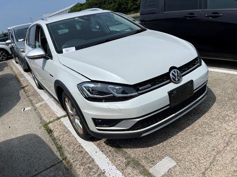 Видео: Volkswagen Golf ALLTRACK  с аукциона Японии