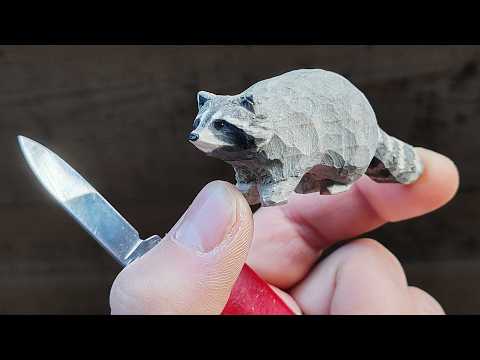 Видео: Вырежьте енота 1x1 | Пошаговое руководство