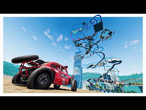Видео: ONLY UP В BEAM NG DRIVE С ДРУЗЬЯМИ!!! ЭТО АД!!!