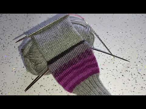 Видео: Как определить ВЫСОТУ ПЯТКИ при вязании носка I ВЯЖЕМ НОСКИ СПИЦАМИ