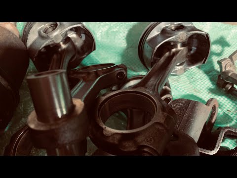 Видео: Opel corsa OPC восстановление, снятие и разборка двигателя (часть 7)