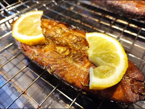 Видео: Кета в соевом соусе на мангале