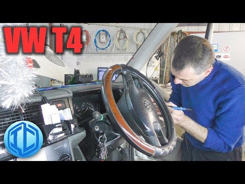 Видео: Повалил дым из панели. Опасные лайфхаки на VW T4