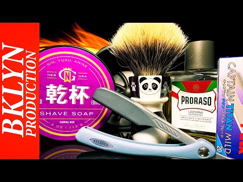 Видео: 💈 Бритьё шаветкой, для тех кто ищет компромис 🐼 Kanpai FEATHER Yaqi Brush KAI Proraso Gentlemans Nod