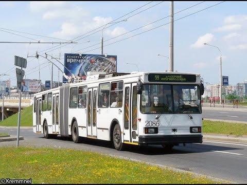 Видео: Информатор троллейбусного маршрута №59 г.Минск (Версия 1)