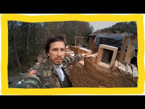 Видео: Глиночурка. Пристройка к дому. Итоги работ за неделю