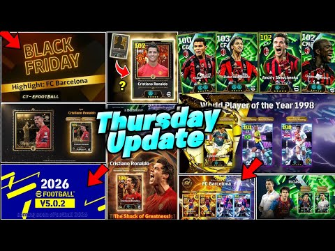 Видео: 😱 Утечка обновлений за четверг! eFootball 2026! Новая кампания + ежедневное обновление игры + бес...