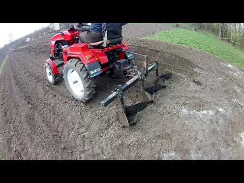 Видео: МОТОТРАКТОР FORTE.Окучивание картофеля.