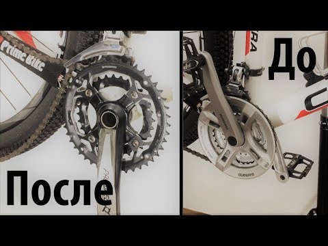 Видео: Замена шатунов под квадрат на Hollowtech 2.  prowheel Hollowtech 2 Crank Installation