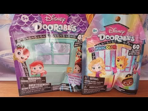 Видео: Дисней Дораблз Техниколор серия 11 и 6 / Disney Doorables Technicolor Series 11 & 6