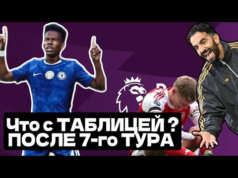 Видео: Что с ТАБЛИЦЕЙ АПЛ после 7-го ТУРа ! Арсенал первый, МЮ победил, Пэлас проиграли