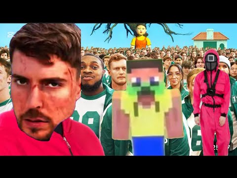 Видео: Что за фигня ? MrBeast играл в игру в кальмара и прошел её НЕ А ￼#MrBeast #игравкальмара ￼