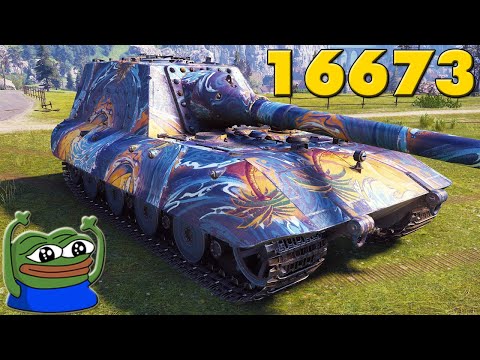 Видео: Jagdpanzer E 100 - НОВЫЙ МИРОВОЙ РЕКОРД - World of Tanks