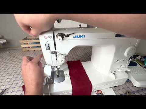 Видео: Как настроить натяжение нити на машине Juki TL (TL-2010 TL-2000 TL- 18 TL-2020PE TL-98 TL-15)