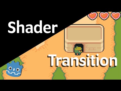 Видео: Как создавать шейдерные переходы в Godot | урок