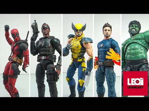 Видео: ОБЗОРЫ КАЖДОЙ изготовленной на заказ фигурки: Дэдпул, Росомаха, Человек-Факел, Блэйд В ОДНОМ ВИДЕ!