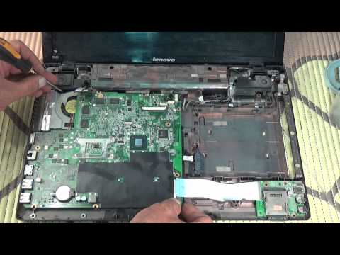 Видео: Lenovo IdeaPad Z580 не работает кулер вентилятор разборка замена термопасты