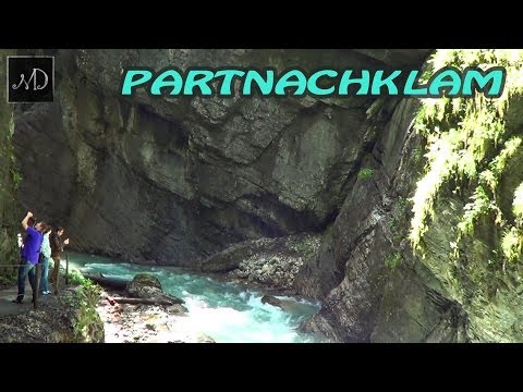 Видео: Ущелье Партнахклам. Германия (Partnachklam)