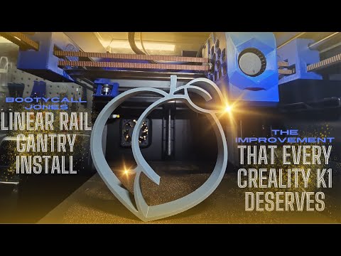 Видео: Creality K1 - Установка линейного рельсового портала Bootycall Jones