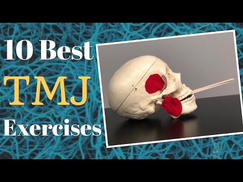 Видео: 10 лучших упражнений для височно-нижнечелюстного сустава, чтобы остановить боль в челюсти (обновл...