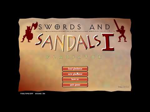 Видео: Боссы, тапки и сандали Swords and Sandals