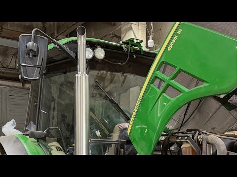 Видео: 6135B John Deere робимо вихлопну систему ) 