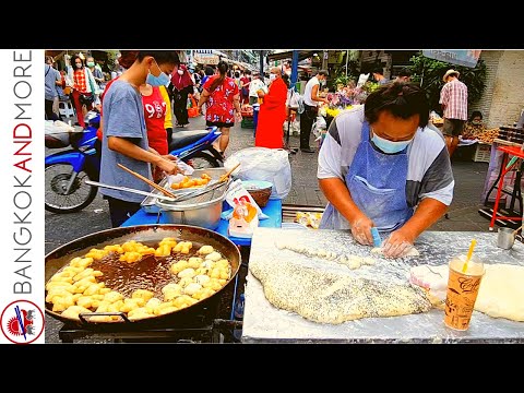 Видео: ЛУЧШАЯ уличная еда утром БАНГКОК, Таиланд