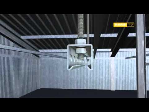 Видео: Инструкция. Монтаж самонесущих лотков