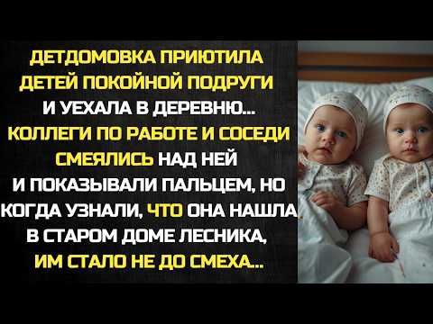 Видео: Детдомовка приютила детей покойной подруги и уехала в глушь. Все смеялись, но когда узнали...