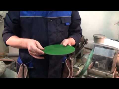 Видео: Полировка шлифа горной породы на оборудование фирмы "BROTLab"