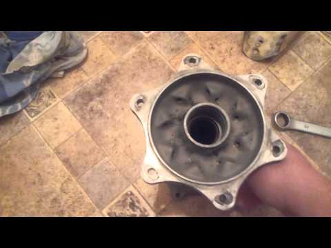 Видео: Осаждение меди на посадочное место ступицы