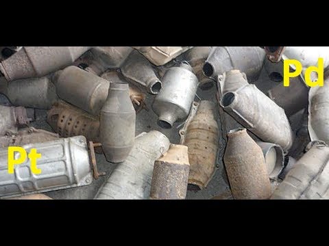Видео: Драгметаллы из автокатализаторов. Часть вторая