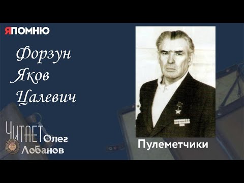 Видео: Форзун Яков Цалевич. Проект "Я помню" Артема Драбкина. Пулеметчики.
