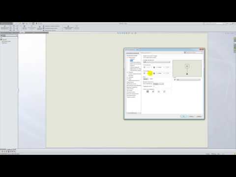 Видео: Solidworks. Урок 5.1. Настройка под ГОСТ ЕСКД - создание чертежа