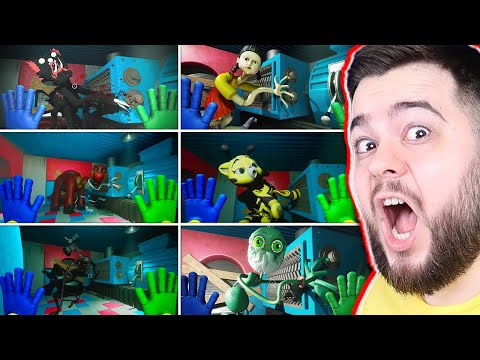 Видео: ПОПУЛЯРНЫЕ БОССЫ В ДРОБИЛКЕ в Poppy Playtime: Chapter 2