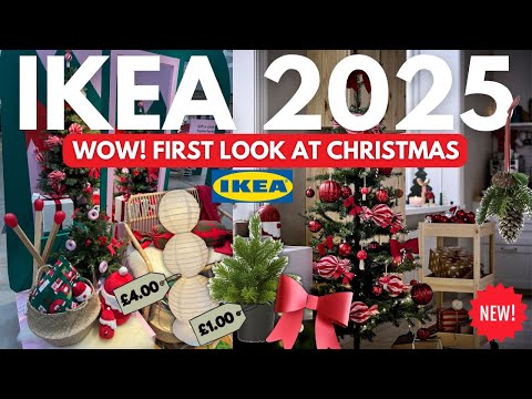 Видео: Рождество ИКЕА 2025 | Первый взгляд на НОВУЮ коллекцию 🎄 КУЛЬТОВЫЙ Густав Вестман ?