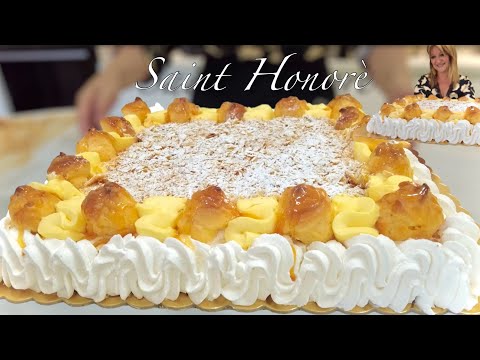 Видео: Классический ТОРТ СВЯТОГО ОНОРЭ 🎂 пошаговый мастер-класс