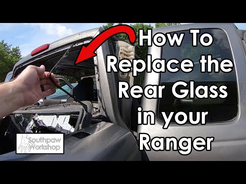 Видео: Как заменить заднее стекло Ford Ranger || Ranger Danger Pt. 2