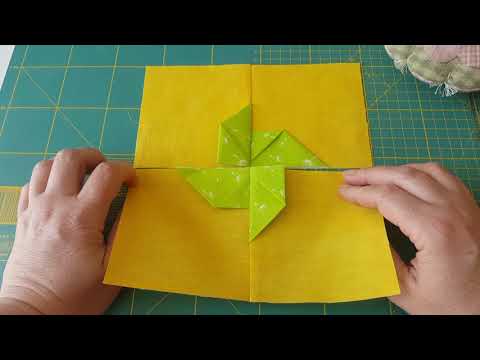 Видео: 61. МК по пошиву лоскутного блока "ОБЪЁМНАЯ ВЕРТУШКА" (3D -вертушка)