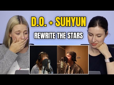 Видео: D.O. x Suhyun — Rewrite the Stars (кавер) 🥹💘 | Первая реакция сестры