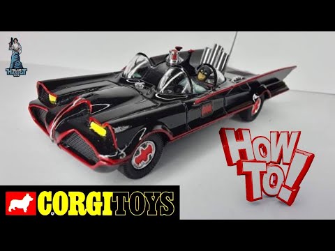 Видео: ВОССТАНОВЛЕНИЕ БЭТМОБИЛЯ КОРГИ ЧАСТЬ 1