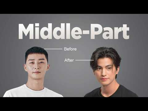 Видео: сделайте это, чтобы получить прическу с пробором посередине в 2025 году
