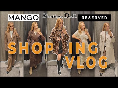 Видео: ШОПІНГ ВЛОГ | MANGO. RESERVED. MASSIMO DUTTI