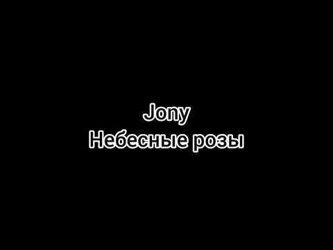 Видео: Jony небесные розы 🌹 (текст)