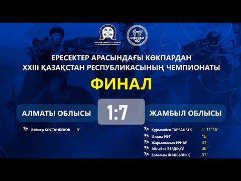 Видео: Жамбыл обл   Алматы обл Кызылорда чемпионат 2024 КОКПАР ФИНАЛ КЫЗЫЛОРДА Аулие-ата 14 дуркын чемпион