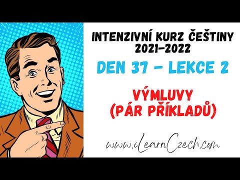 Видео: Курс чешского 37.2: Отговорки (несколько примеров)