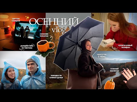 Видео: осенний нежный влог + отвечаю на вопросы про свадьбу 🍁🧺