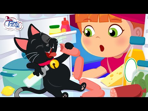 Видео: Котката Мисифу се научава да готви за приятелите си 🍰 Полезни умения за деца
