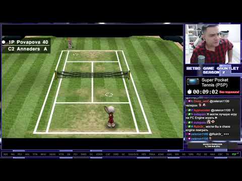 Видео: Super Pocket Tennis PSP Longplay Прохождение